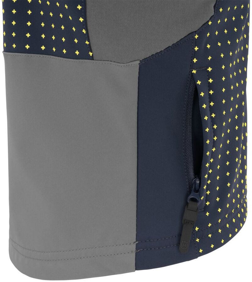 Gilet HUSQVARNA Kids Railed blu