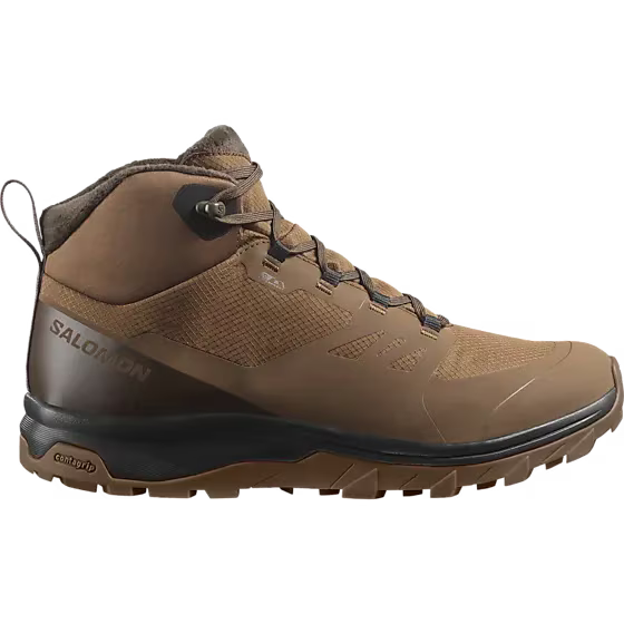 Chaussures SALOMON Outsnap CS WP terre foncée